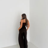 Pantalone Sally 19350 - MARRONE