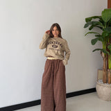Pantalone Elodie 57665- MARRONE CHIARO