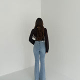 Maglia Eloise 174 JUST WEST - MARRONE