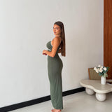 Vestito Bea 147651 - VERDE MILITARE