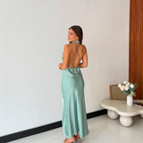 Abito Yvory 28027 -  VERDE ACQUA
