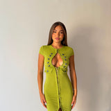 Vestitino Bridge 6070- PISTACCHIO