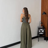 Pantalone Lillian 88305 - VERDE MILITARE