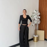 Pantalone Adele 9245 - NERO