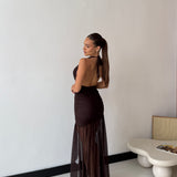 Abito Chassy 148211- MARRONE