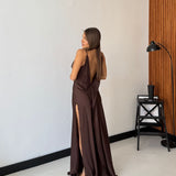 Abito Blair 60501- MARRONE