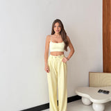 Pantalone Nora 5845 - GIALLO
