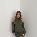 Vestitino Kathia 60855 - VERDE MILITARE