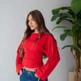 Maglia Yvonne 23678 - ROSSO