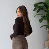 Body Millie 13627- MARRONE
