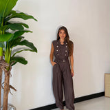 Tuta Samira 59202- MARRONE