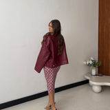 Chiodo Amelia PU8020-1 - BORDEAUX