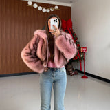 Pelliccia Lavinia 68335-ROSA