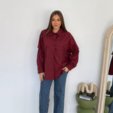 Camicia Yosan 2640-WINE