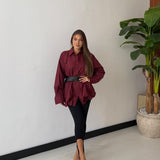Camicia Thalia 031- BORDEAUX