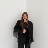 Giacca Mabel JUST WEST 151 - NERO