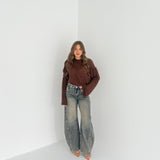 Jeans Madison F637 - SABBIATO