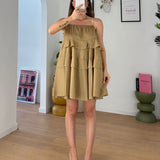 Vestito Yiole 6562-CAMEL