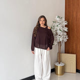 Coord.set Anaya 16166 - MARRONE