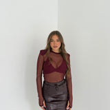 Maglia Fanya 16837- WINE