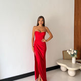 Vestito Cherry 20434- ROSSO