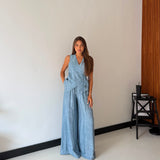 Coordinato Lucy 38167- CELESTE