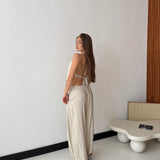 Pantalone Cara 12664 - BEIGE CHIARO