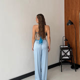 Pantalone Faye 24205 - CELESTE