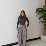 Maglia Elara 28150- MARRONE