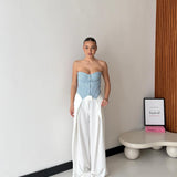 Pantalone Elda 30452 - BIANCO