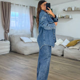 7312 Camicione Linda (blu) - Frida Shop