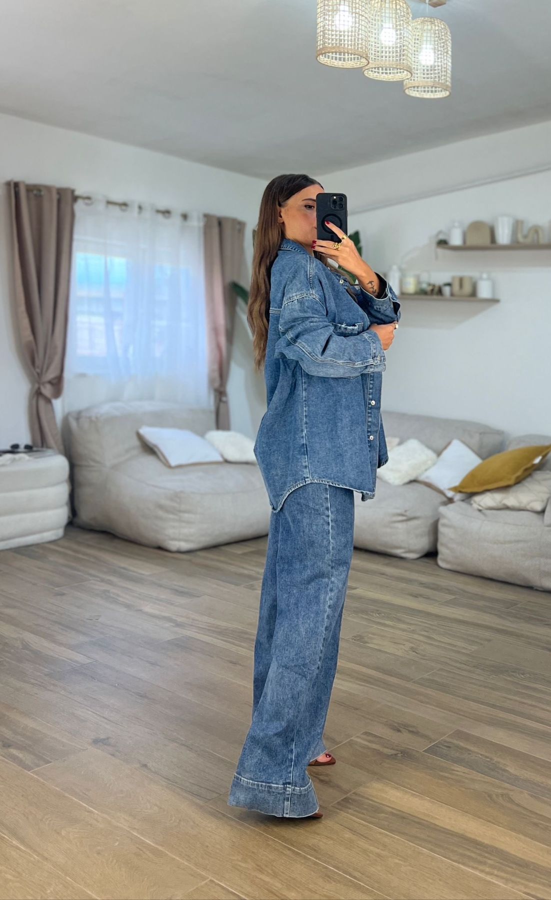 7312 Camicione Linda (blu) - Frida Shop