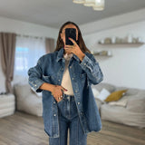 7312 Camicione Linda (blu) - Frida Shop