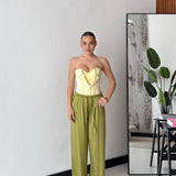Pantalone Faye 24205-PISTACCHIO