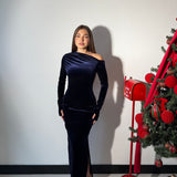 Abito Chantal 13525-BLU