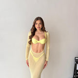 Set bikini Edith 2581 - GIALLO