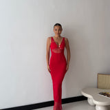 Abito Jess 20271- ROSSO