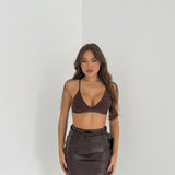 Bralette Daisy 16201 - MARRONE
