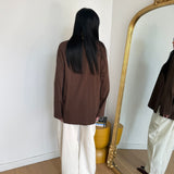 Shirt Elinor 3217-MARRONE