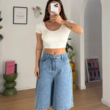 Bermuda Elisea 35801-DENIM CHIARO