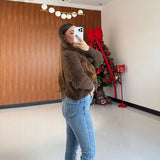 Maglione Cindy 8059-MARRONE