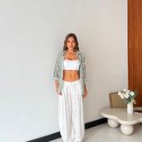 Pantalone Cara 12664 - BIANCO