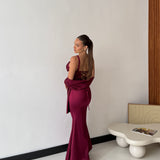 Abito Clarissa 6810- WINE