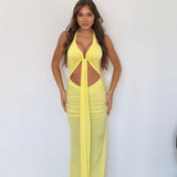 Abito Priscilla 25633-GIALLO