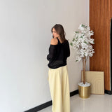 Pantalone Caitlyn ZO018 - GIALLO