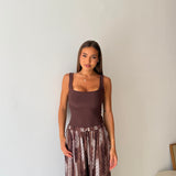 Body Clara 5230 - MARRONE