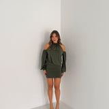 Vestitino Kathia 60855 - VERDE MILITARE