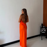 Abito Cleo 28174 - ARANCIO
