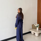 Coordinato Lino Zuma - BLU