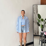 Camicia Amy 2801 - AZZURRO